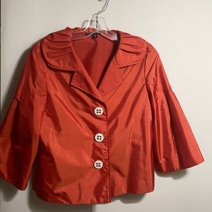 Vesti Orange Blazer